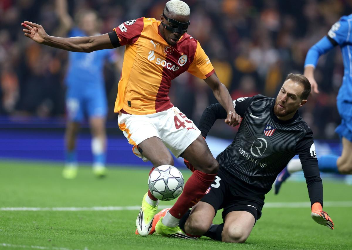 Champions: Galatasaray - Atlético de Madrid, en imágenes