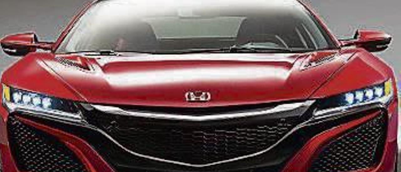 Frontal del Honda NSX. // FdV