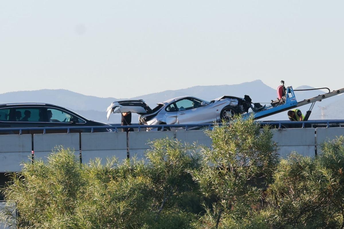 Un joven de 28 años muere atropellado tras bajarse de un coche accidentado en la A-70 en Alicante