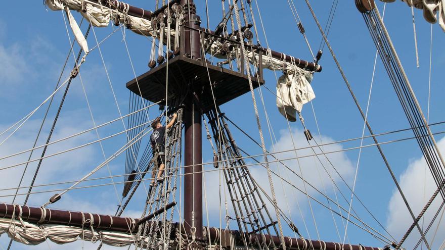 El galeón ‘Andalucía’ recala en Ibiza