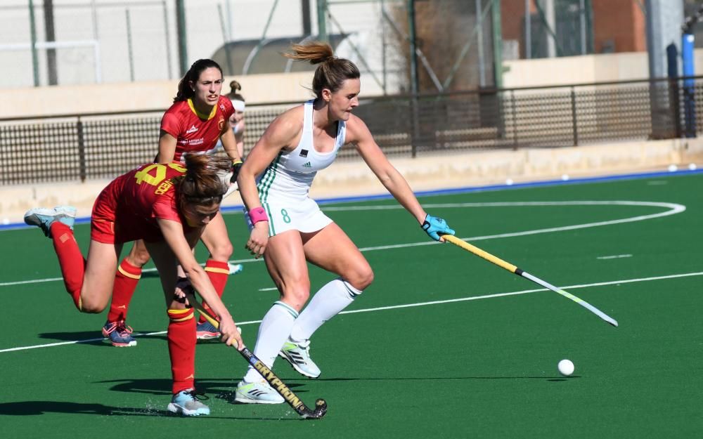 Selección española femenina de hockey en Murcia