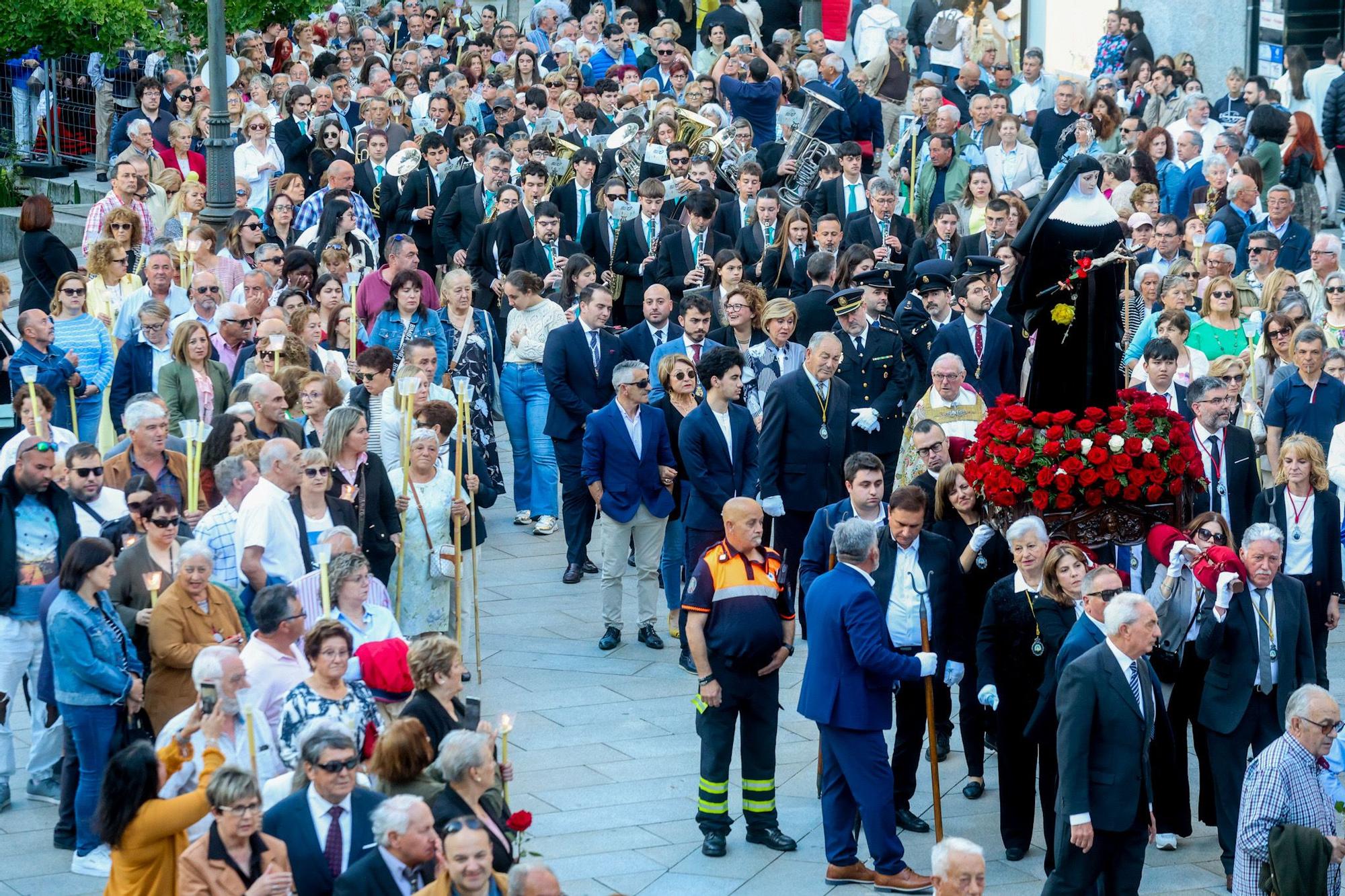 Santa Rita llena Vilagarcía de devoción, fiesta y tradición