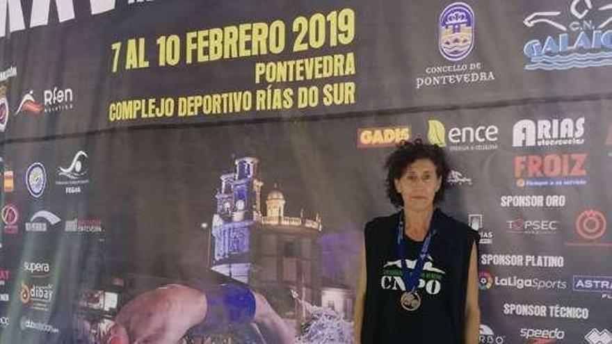 Ana Balado sube al podio del Nacional de Pontevedra