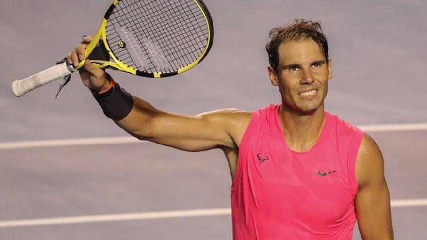 Nadal vence a Andújar y accede a los octavos de final en Acapulco