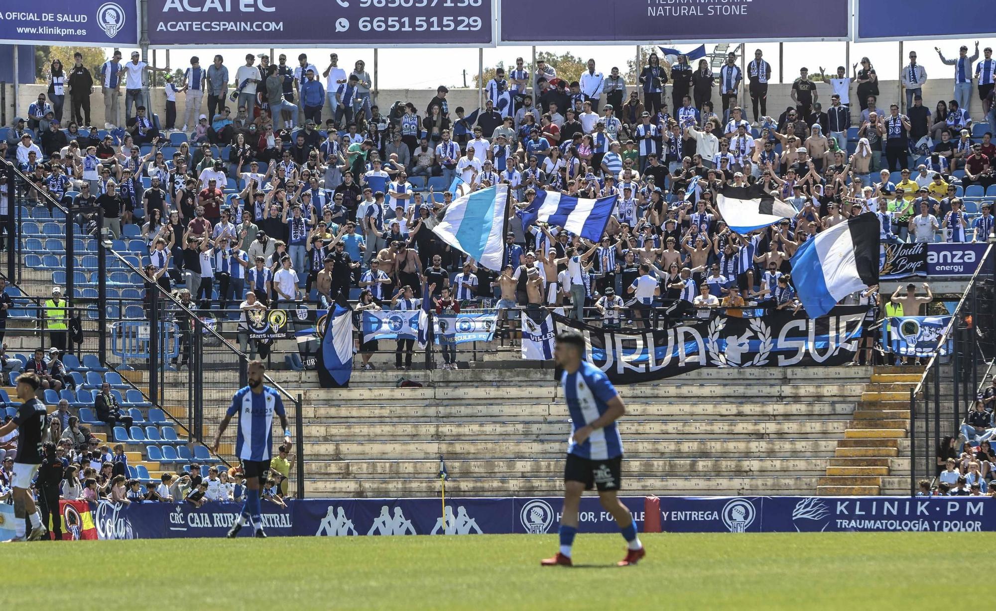 Las imágenes del Hércules CF- Peña Deportiva (5-1)