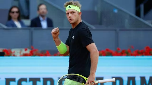 Alejandro Davidovich Fokina at the Madrid Open
