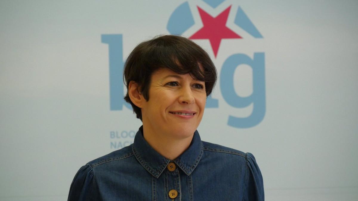 La portavoz nacional del BNG, Ana Pontón