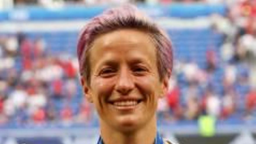 Megan Rapinoe, MVP del Mundial.