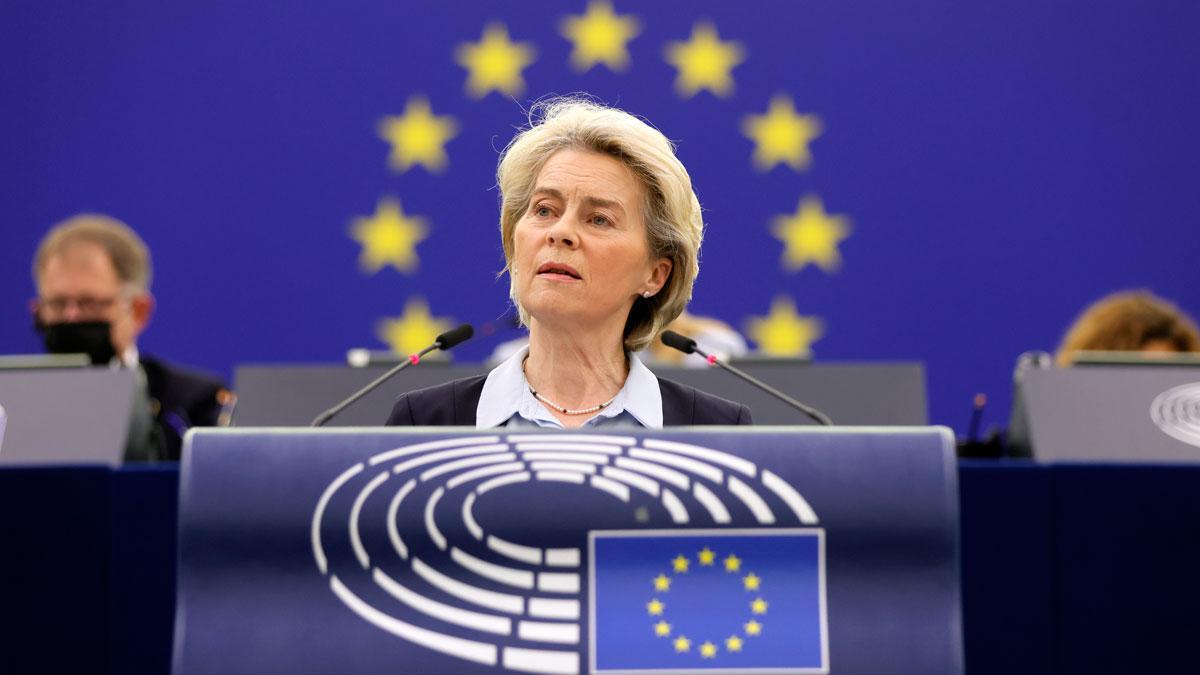 Ursula von der Leyen en el Parlamento Europeo