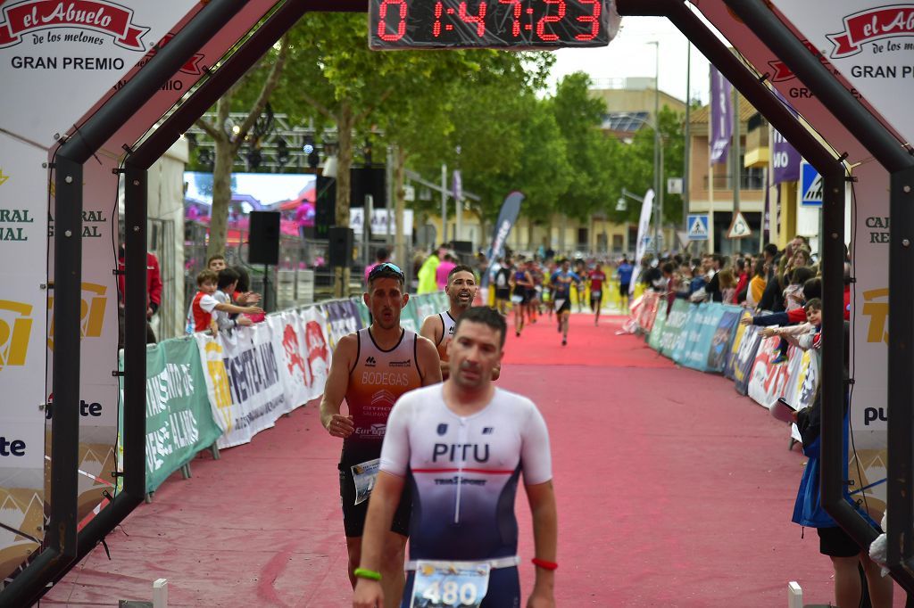 Llegada del triatlón de Fuente Álamo (I)