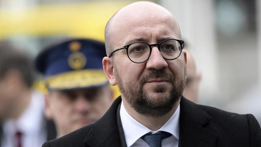 El primer ministro belga, Charles Michel