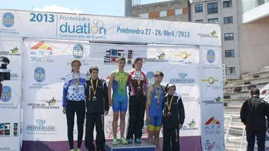 La triatleta extremeña Raquel Mateos se cuelga el oro en el Nacional de Duatlón