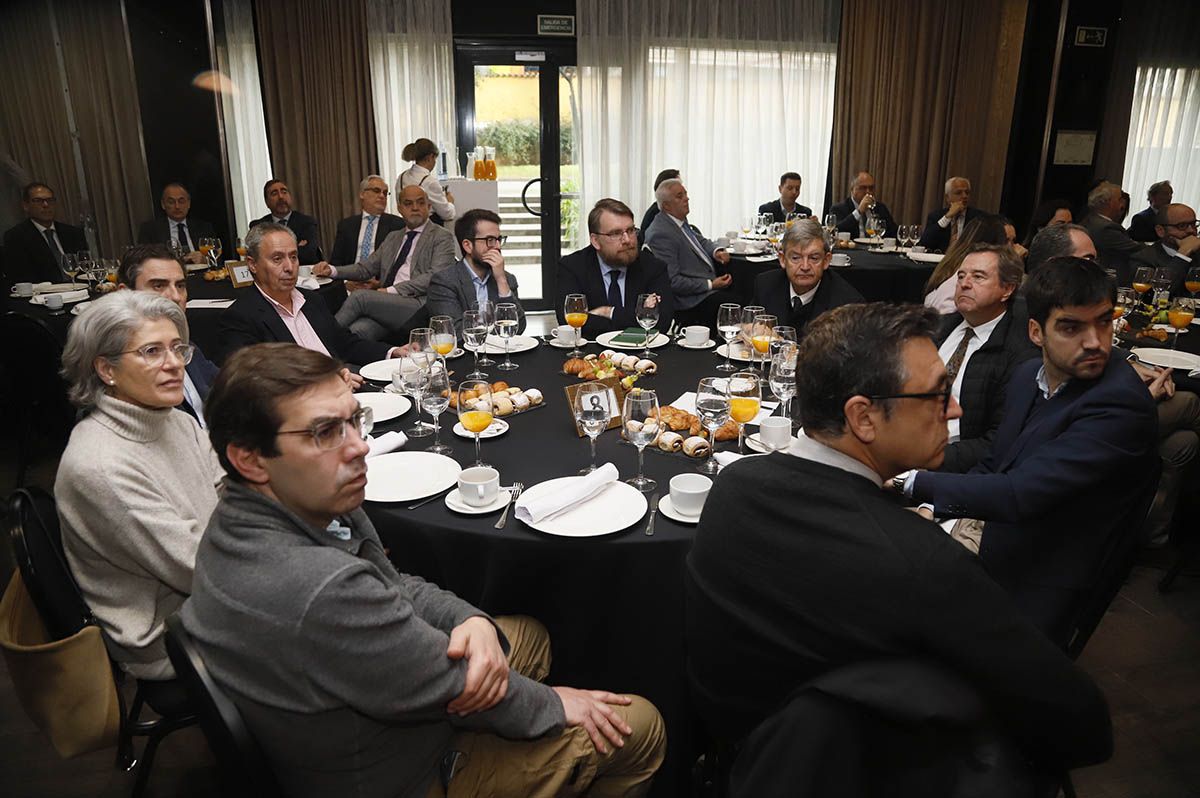 Joaquín Alberto Nieva en los Desayunos de Diario Córdoba