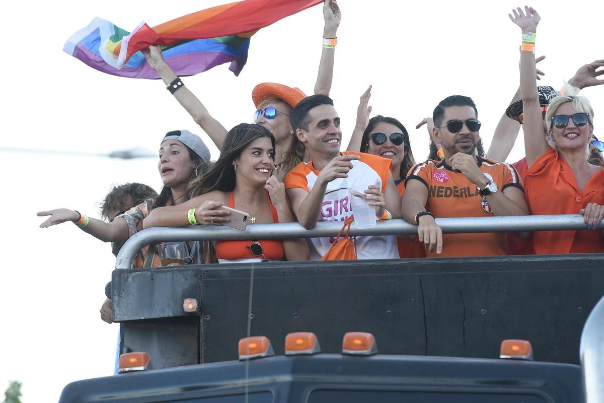 Dulceida y Javier Ambrossi en el World Pride Madrid 2017