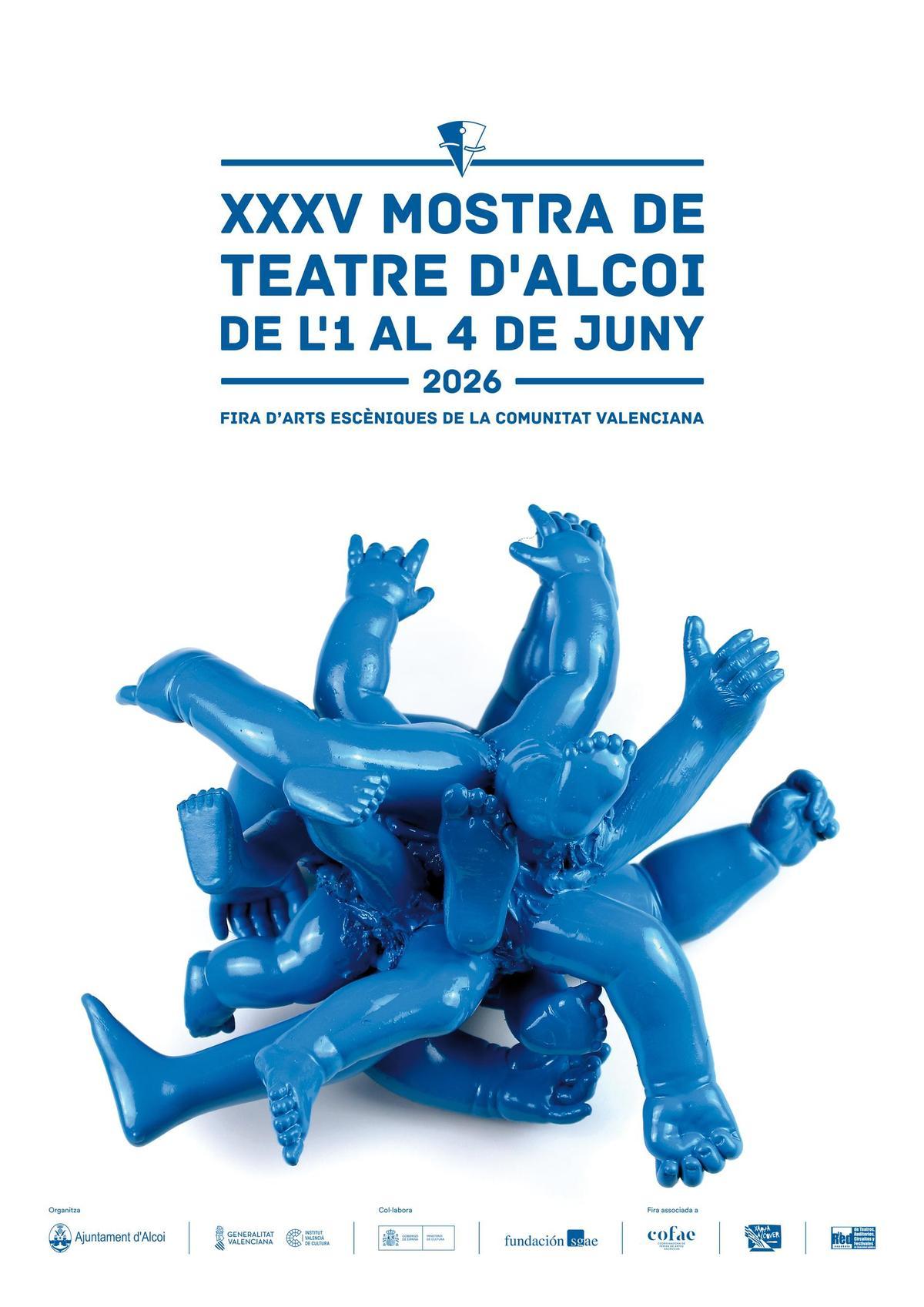 Cartel de la Mostra de Teatre d'Alcoi 2026