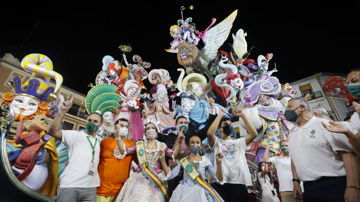 Convento Jerusalén celebra su primer premio de Especial en las Fallas 2021