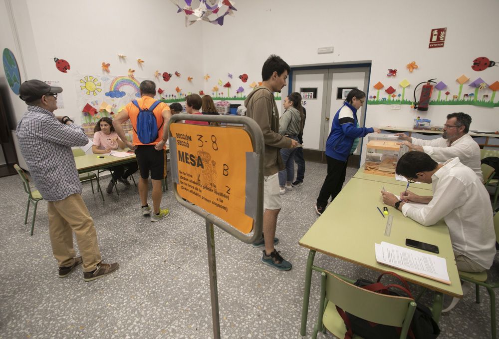 Arranca la jornada electoral del 28M en Sagunt