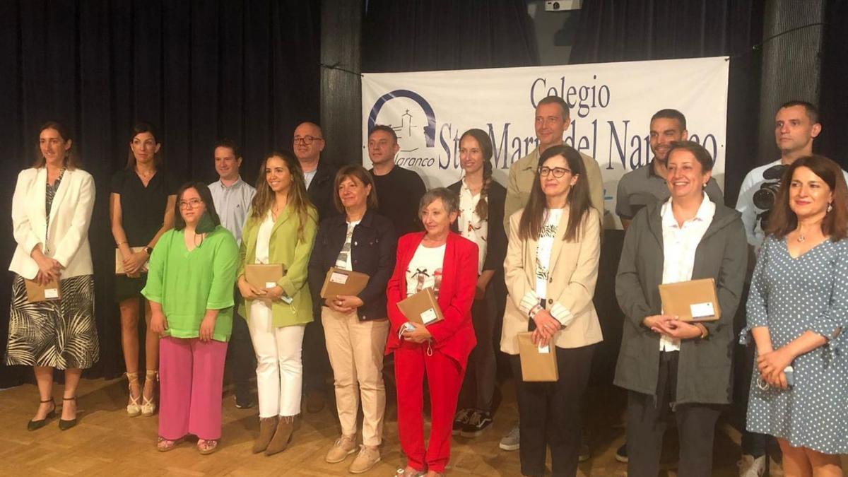 El Santa María del Naranco reconoce a los participantes en su plan de inclusión |