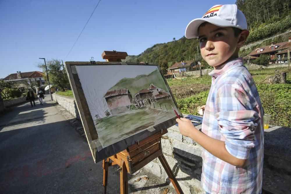 Concurso de pintura rápida en Bueño