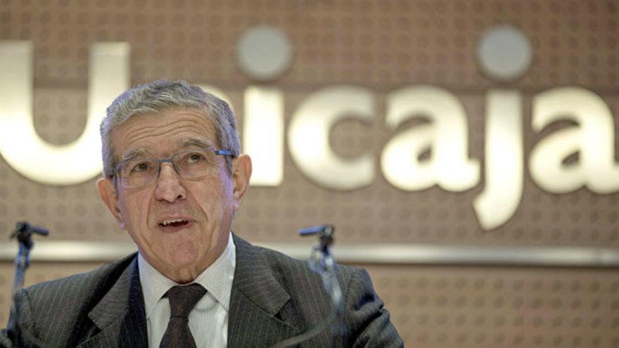 El presidente de Unicaja, Braulio Medel.