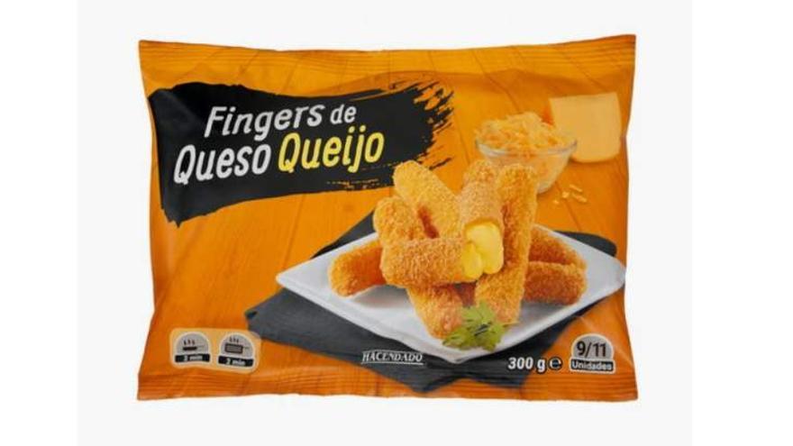 Fingers de queso de Mercadona