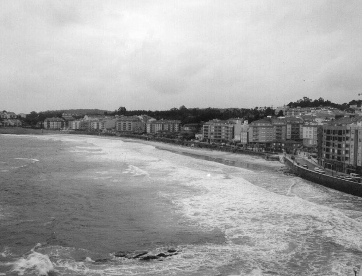 Vista de Silgar, en 1998.