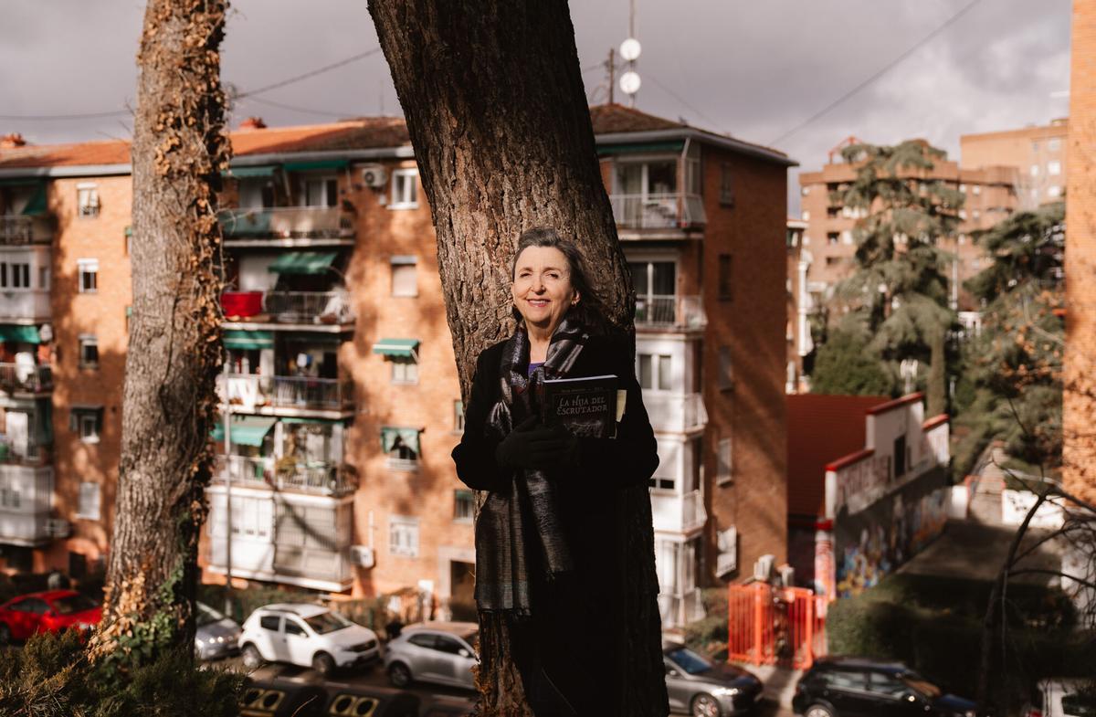 26.01.2026. MADRID. La escritora Pilar Montero publica su libro “La hija del escrutinador”, ambientado en Vallecas. Foto: Alba Vigaray