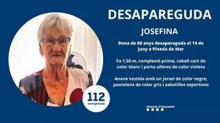 Los Mossos piden ayuda para encontrar a una mujer mayor desaparecida en Pineda de Mar