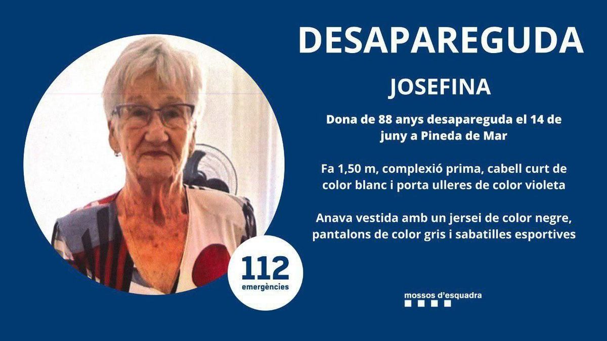 Desaparecida en Pineda de Mar