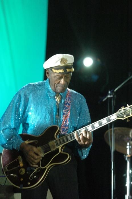 ACTUACION DE .CHUCK BERRY. EN EL AUDITORIO DEL ...