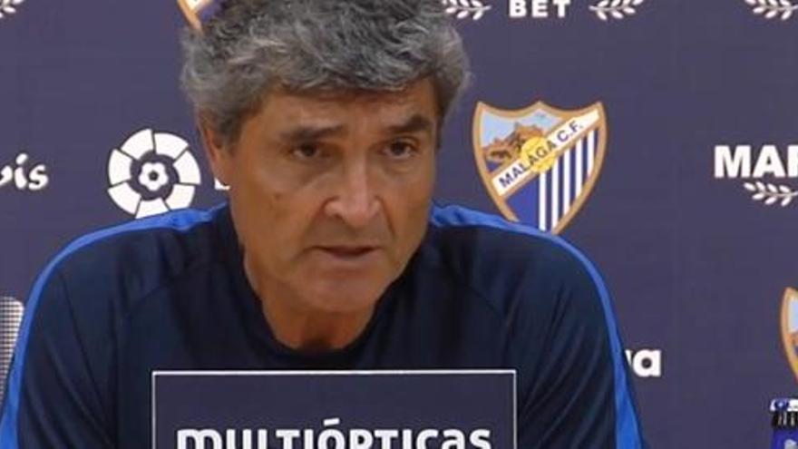 Juande Ramos, ayer en rueda de prensa.