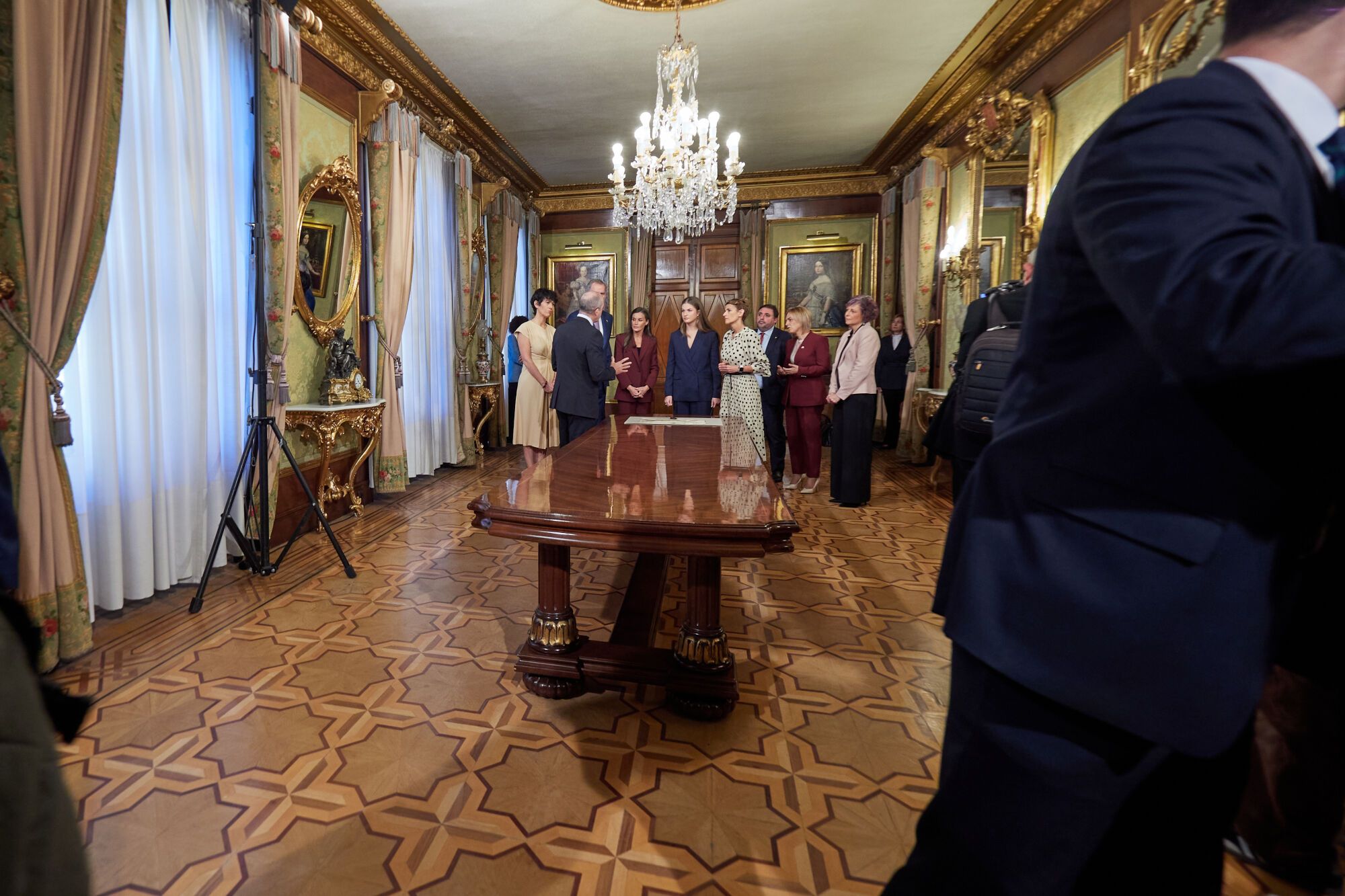 EN IMÁGENES: Leonor se da un baño de multitudes en su estreno como Princesa de Viana