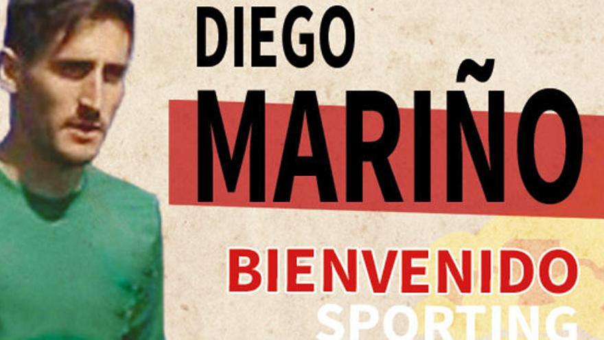 El anuncio del fichaje de Mariño por el Sporting