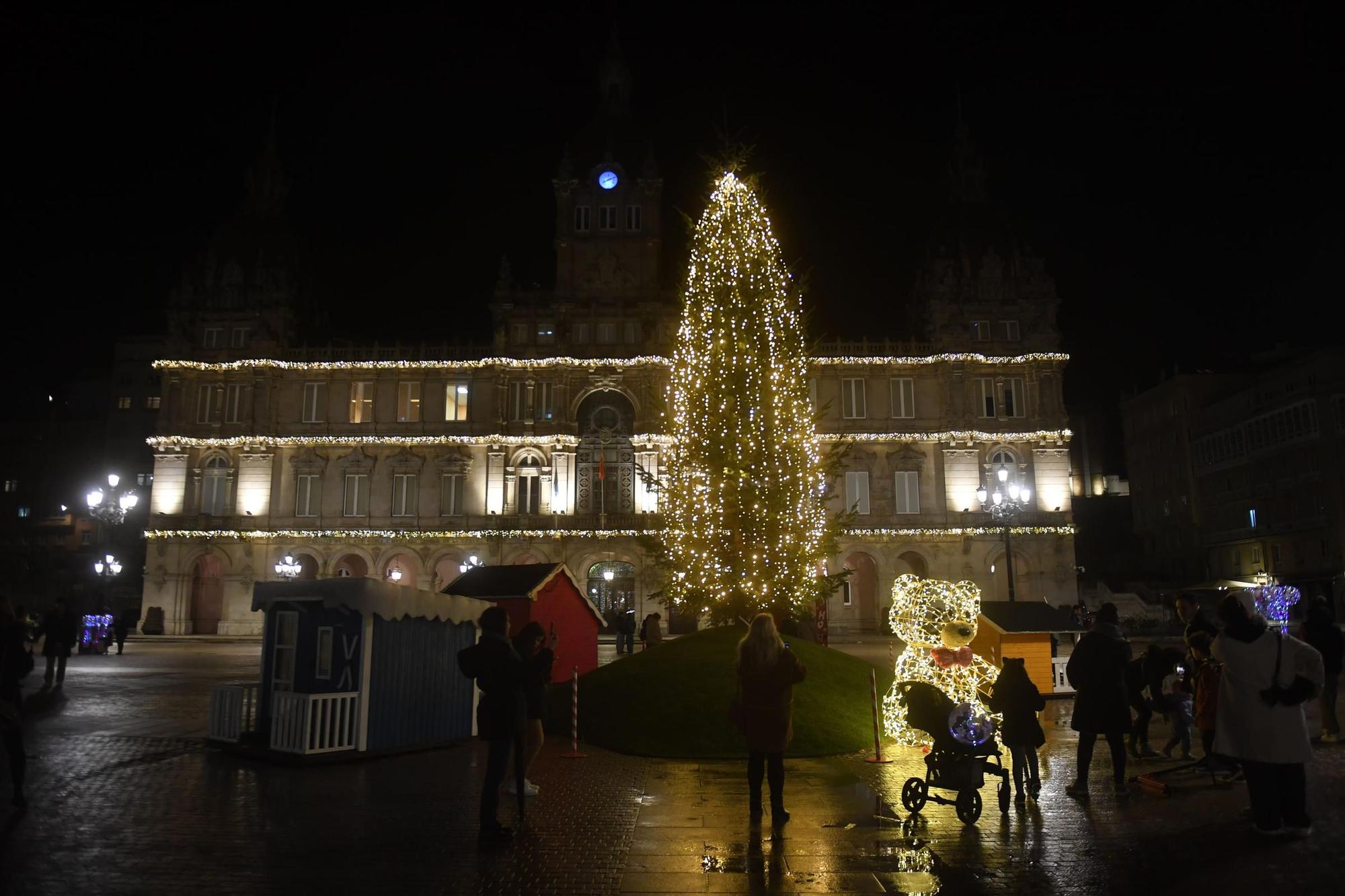 A Coruña enciende la Navidad