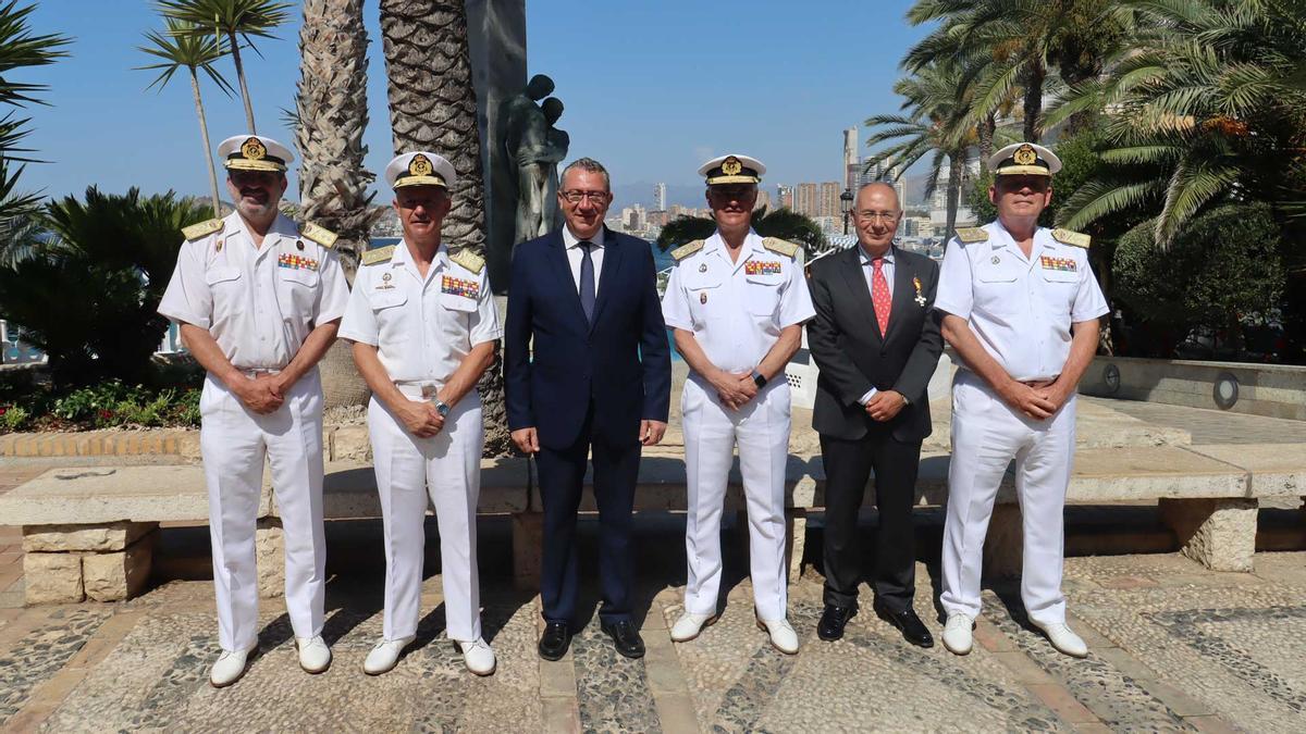 Benidorm rinde homenaje a los Caídos en la Mar y al Arma Submarina
