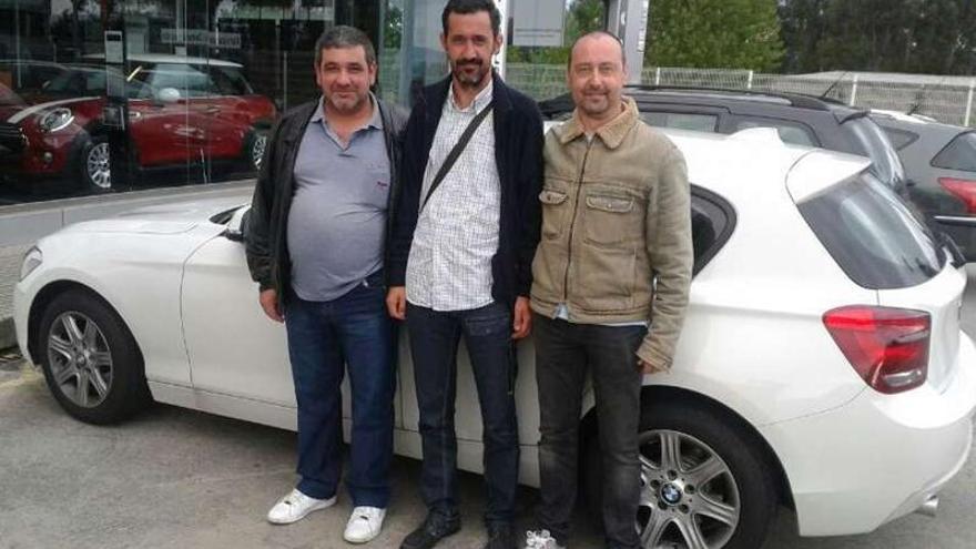 Antonio Muñiz gana el coche del centenario del Gondomar C.F.