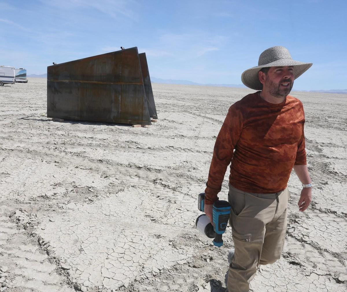 Miguel Arraiz, arquitecte, comissari i responsable del temple del Burning Man