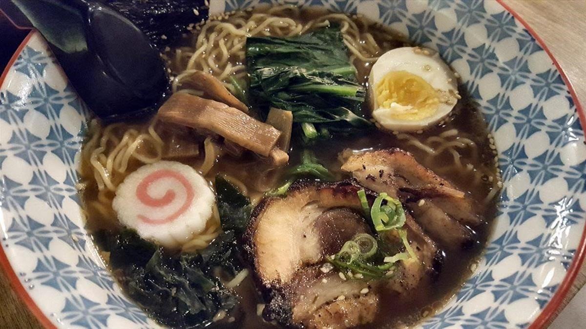 Un bol de 'ramen'.