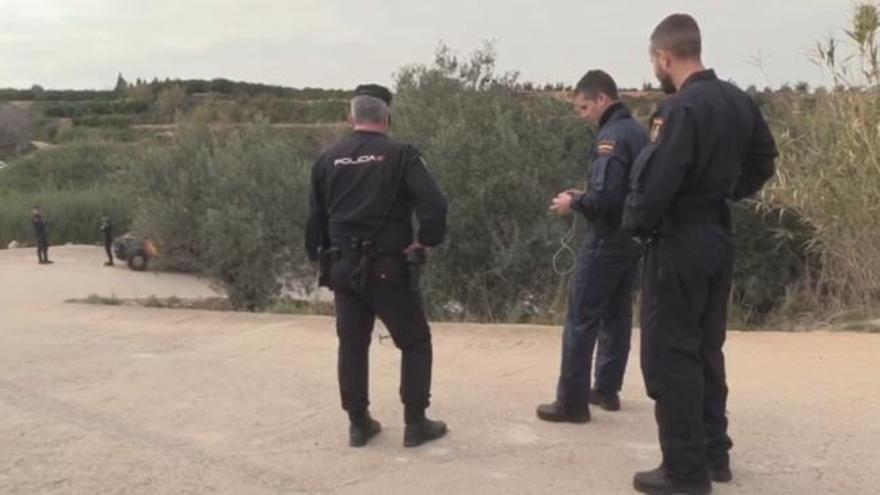 Operativo de búsqueda del hombre desaparecido en Xàtiva