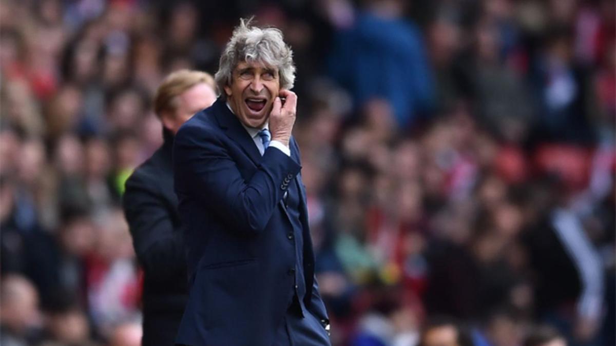 Manuel Pellegrini, entrenador del Manchester City