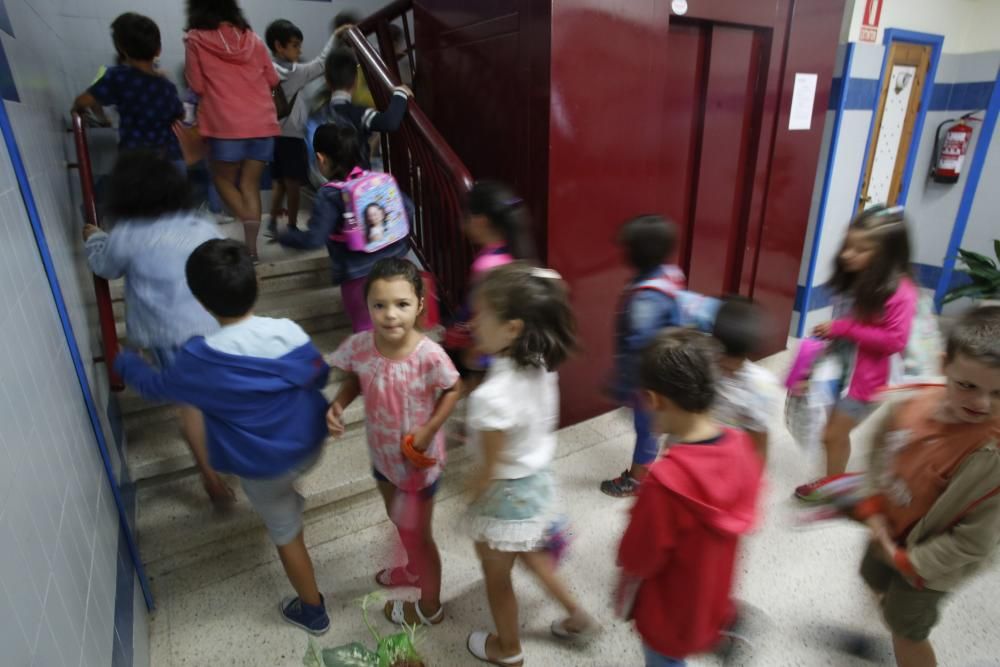 Los asturianos más jóvenes vuelven al cole