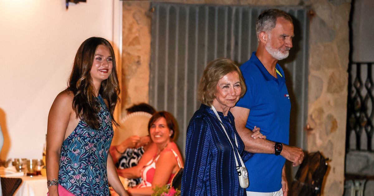 El cariñoso gesto de la princesa Leonor con la reina Sofía tras su cena en  Palma: lo que nadie ha visto del encuentro