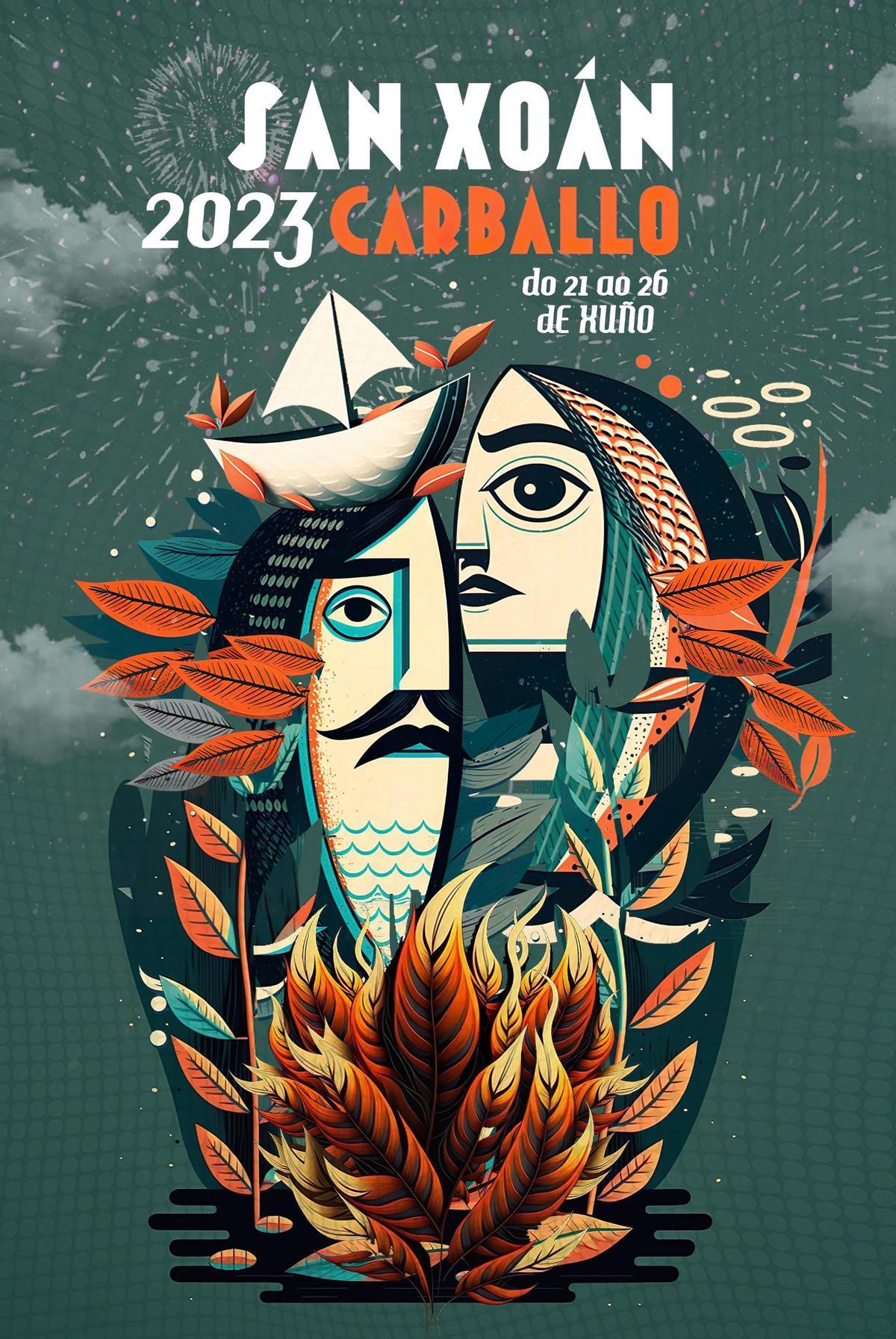 Un diseñador de Xàtiva ha ganado más de 20 concursos de carteles de fiestas en un año