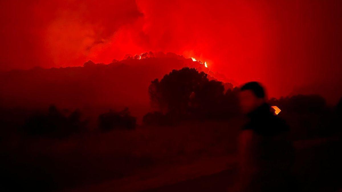 Un rayo provoca un incendio en La Vall d'Ebo.