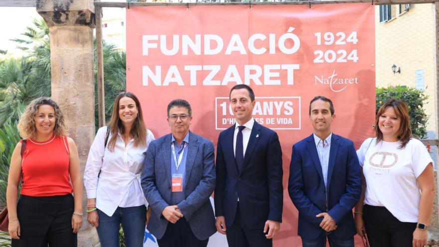 El Consell de Mallorca reconoce la labor social de la Fundación Natzaret en la celebración de su centenario