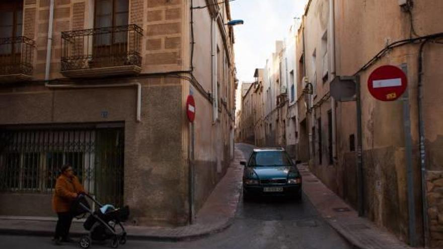 La calle crevillentina a la que da nombre Salvador Mas.