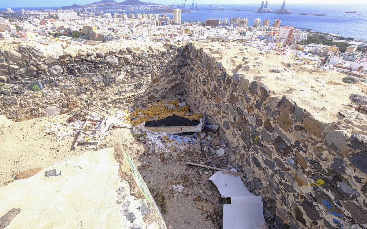Punta de Diamante en el Risco de San Nicolás
