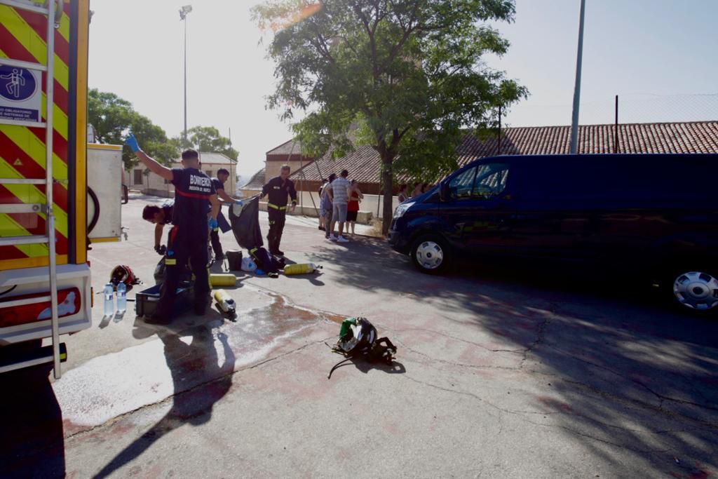 Encuentran muerto a un vecino de Lorca desaparecido encajado en el hueco entre dos casas