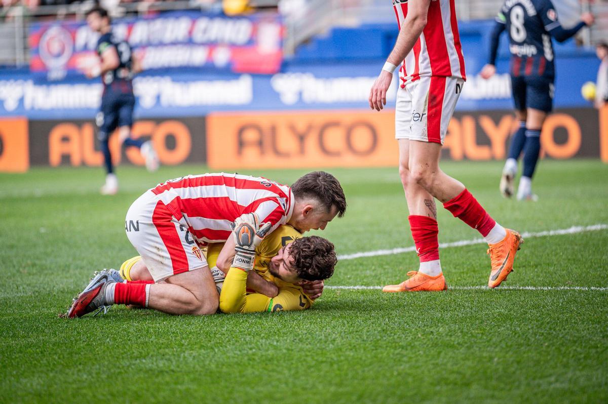 Eibar - Sporting, en imágenes