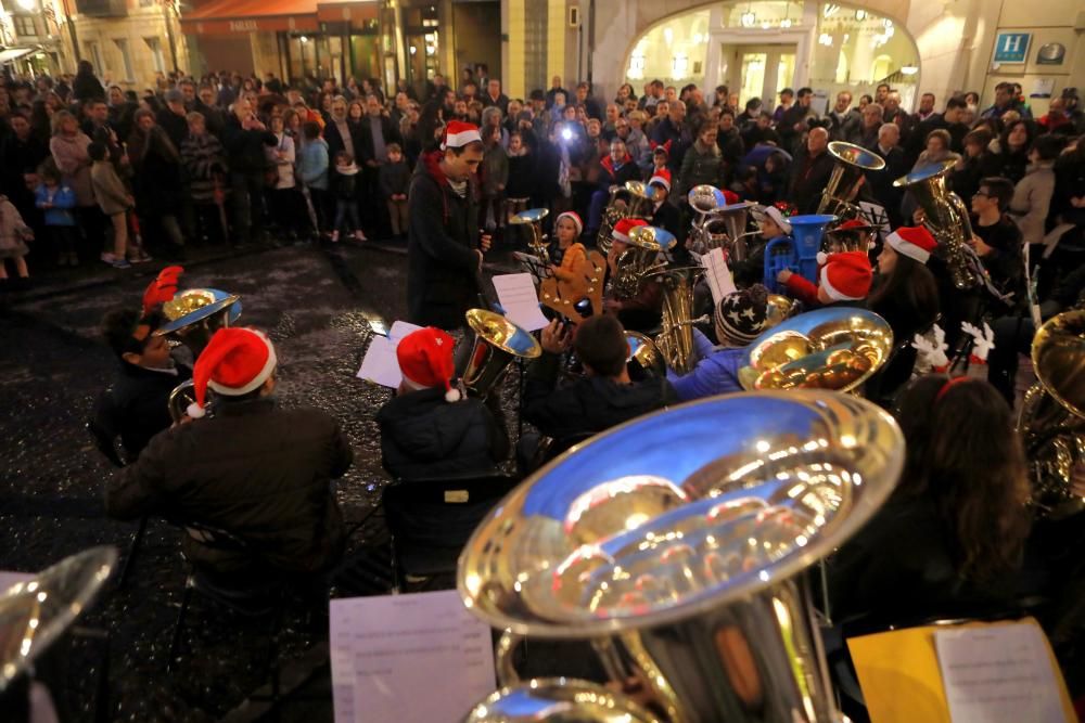 Luces de Navidad en Gijón